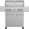 Grillfürst G521G 5-Brenner Edelstahl-Gasgrill - 1. FC Köln Edition - Gusseisenroste