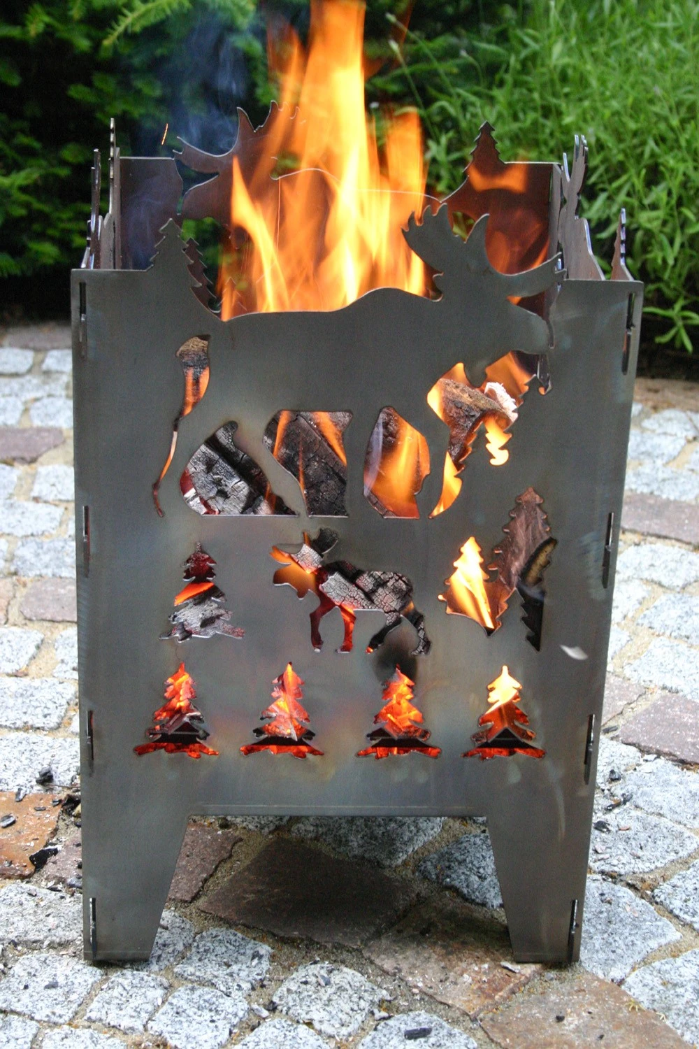 SvenskaV Feuerkorb Elch L 2 SvenskaV Feuerkorb Elch L – Bild 2