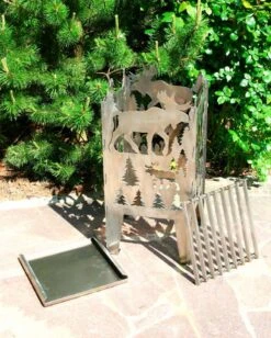 SvenskaV Feuerkorb Elch XXL