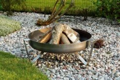 SvenskaV Design Feuerschale Voma XXL - Ø 63 Cm - Rohstahl