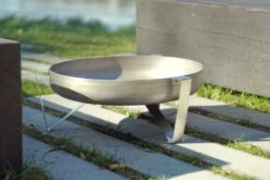 SvenskaV Design Feuerschale Voma XXL - Ø 63 Cm - Edelstahl