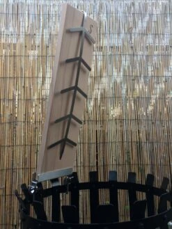 Flammlachsbrett Buche 140mm Klemm-Variante Mit 11mm Nut