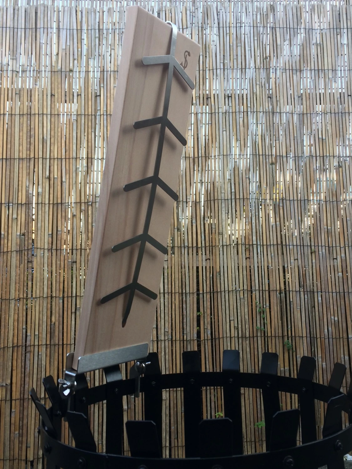 Flammlachsbrett Buche 140mm Klemm-Variante Mit 11mm Nut 1 Flammlachsbrett Buche 140mm Klemm-Variante Mit 11mm Nut