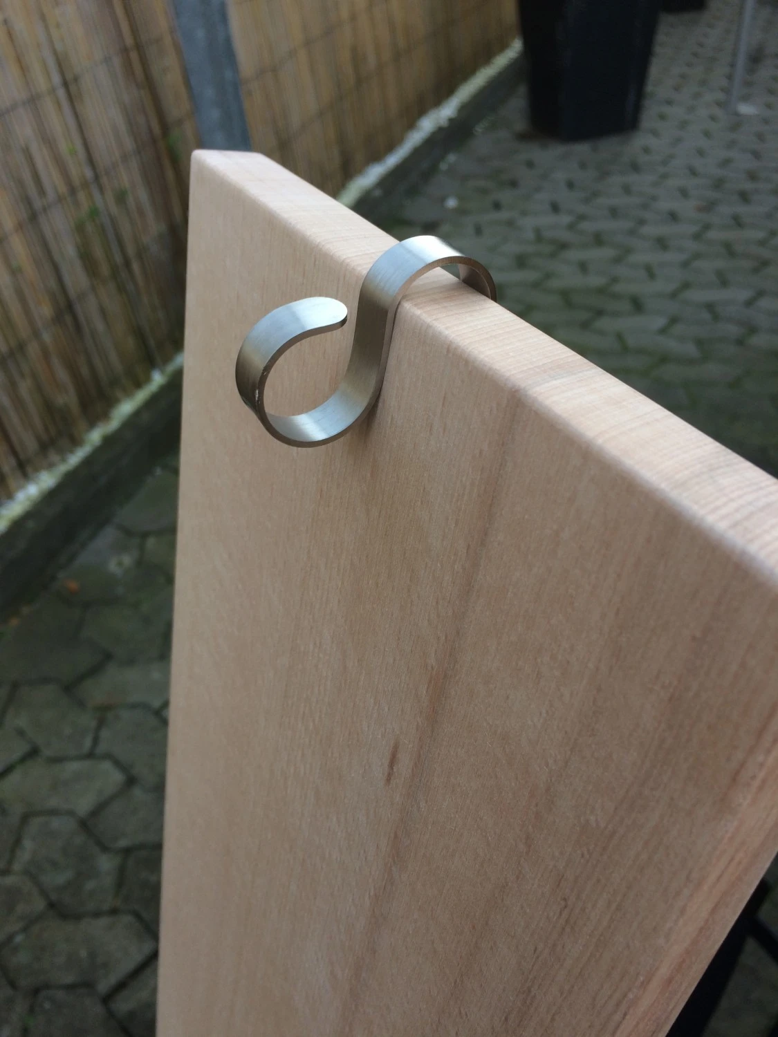 Flammlachsbrett Buche 140mm Klemm-Variante Mit 11mm Nut 4 Flammlachsbrett Buche 140mm Klemm-Variante Mit 11mm Nut – Bild 4