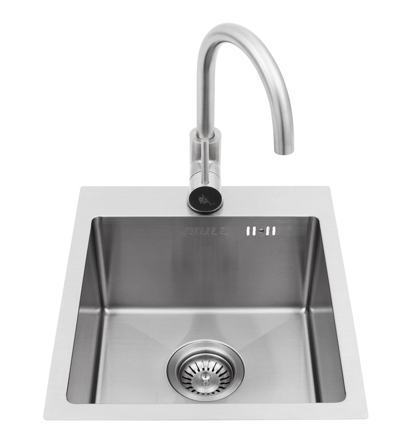 BULL Spülbecken In Der Größe S, 33 X 33 X 20 Cm, Inkl. Wasserhahn (für Warm/kalt) 1 BULL Spülbecken In Der Größe S, 33 X 33 X 20 Cm, Inkl. Wasserhahn (für Warm/kalt)