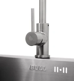 BULL Spülbecken Größe M (43x36x20cm) Inkl. Wasserhahn Für Warm/kalt -Angebote Grillgarten Store 22281 Bull Spuele Wasserhahn