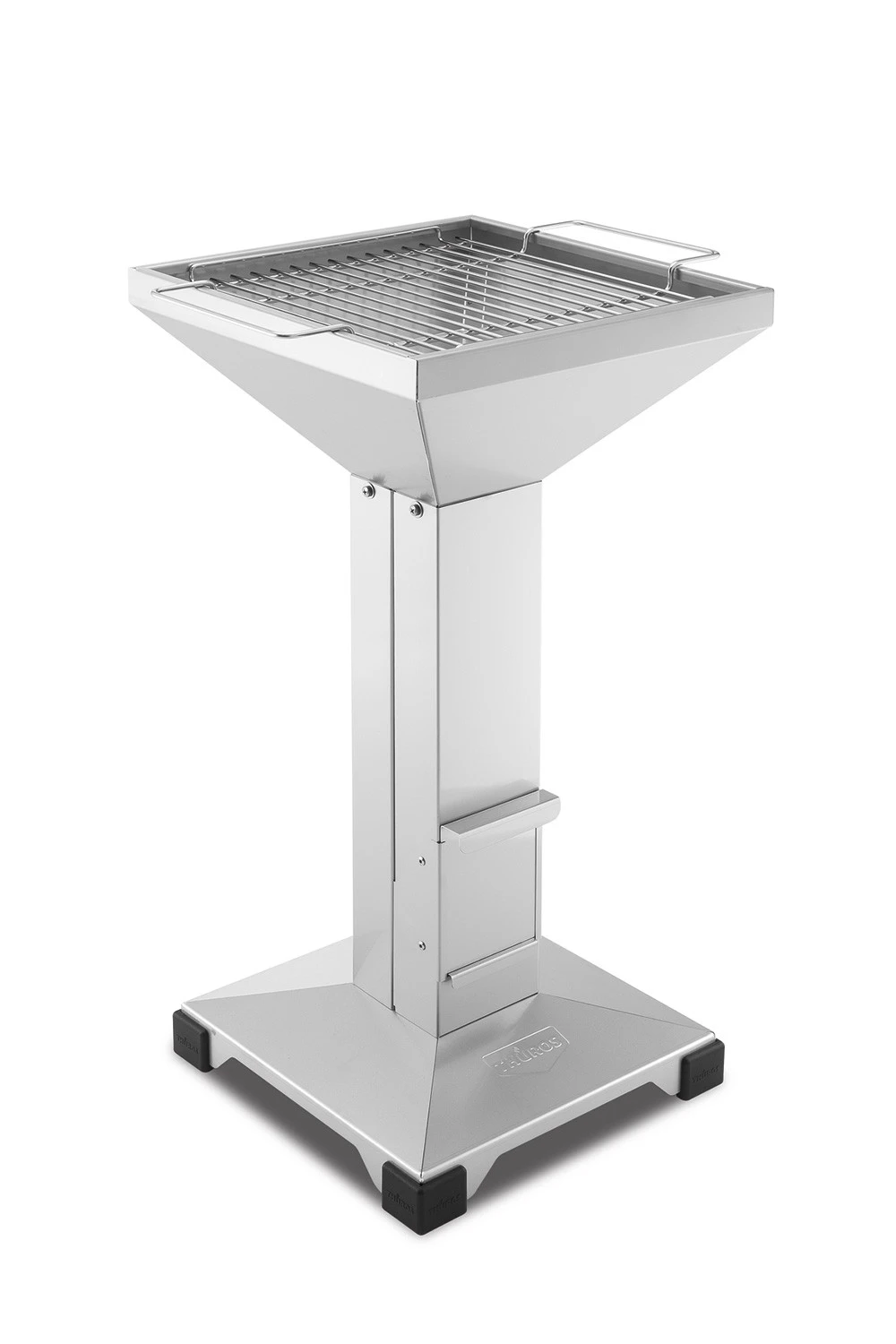 Thüros Holzkohlegrill T2 / Edelstahl Säulengrill 35x35 Cm Inkl. Windansteckblech Und Kohleschacht 1 Thüros Holzkohlegrill T2 / Edelstahl Säulengrill 35x35 Cm Inkl. Windansteckblech Und Kohleschacht