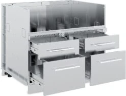 Broil King Outdoor Küche Komplettset Mit Imperial S570 PRO Built In Gasgrill Mit Drehspieß, Gasflaschenschrank Und 3er Schubladenschrank -Angebote Grillgarten Store 806600 Broil King Outdoor Kueche Grillschrank 5 Brenner Schubladen 1