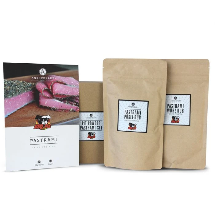 Ankerkraut Pastrami-Set Nach BBQ-Pit Rezept 1 Ankerkraut Pastrami-Set Nach BBQ-Pit Rezept