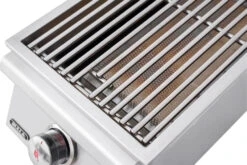 BULL Infrarot Einbau Seitenbrenner / Edelstahl / Slide-In -Angebote Grillgarten Store BULL Einbau Infrarot Seitenbrenner Detail