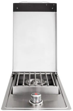 BULL Einbau Seitenbrenner Single / Edelstahl / Drop-In