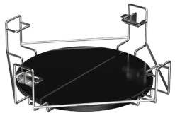 The Bastard Keramikgrill Urban Large - Solo - Schwarz Matt - Modell 2023 -Angebote Grillgarten Store Bastard Large Grillrostsystem BB840