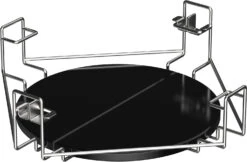 The Bastard Keramikgrill Classic Medium - Complete - Schwarz Glänzend - Modell 2023 -Angebote Grillgarten Store Bastard Multilevel Cooking System Hitzeschild 4