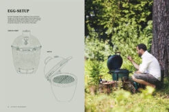 Big Green Egg Kochbuch: Kochen Mit Dem Big Green Egg - Grillen, Schmoren, Räuchern, Braten Und Backen - über 70 Rezepte -Angebote Grillgarten Store Big Green Egg Kochbuch Setup