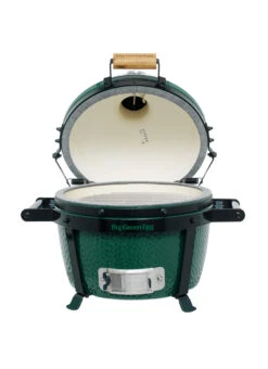 Big Green Egg MiniMax Keramikgrill Starter - Paket 22 Big Green Egg MiniMax Keramikgrill Starter - Paket -Angebote Grillgarten Store Big Green Egg MiniMax Carrier deckel offen 2
