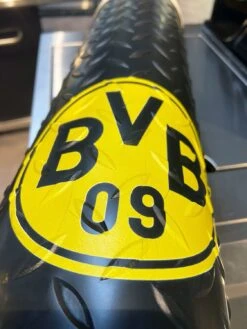 Grillfürst Grill Bodenschutzmatte 160 X 80 Cm - Borussia Dortmund Edition -Angebote Grillgarten Store Borussia Dortmund Grill Bodenschutzmatte