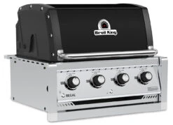 Broil King Regal 420 Black Einbaugrill - Grillfürst Deal Mit Zusätzlichen Edelstahl Grillrosten - Modell 2023 -Angebote Grillgarten Store Broil King Regal 420 Black Built In Gasgrill Seitenansicht links 4 1624538210