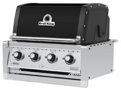 Broil King Regal 420 Black Einbaugrill - Grillfürst Deal Mit Zusätzlichen Edelstahl Grillrosten - Modell 2023 -Angebote Grillgarten Store Broil King Regal 420 Black Built In Gasgrill Seitenansicht rechts 3 1624538209