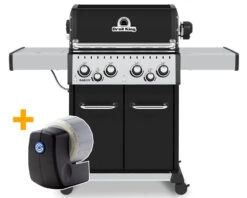 Broil King Baron 490 Black Gasgrill Inkl. Drehspieß - Modell 2023 - SMART Deal Inkl. Grillfürst Grill Control -Angebote Grillgarten Store Broil King Smart Grill Baron 490 Grillfuerst Grill Control 1