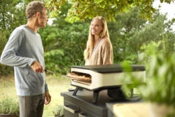 COZZE Pizzaofen Elektrisch 42,5 Cm (17") - Inkl. Pizzastein & Hitzeschild -Angebote Grillgarten Store COZZE Elektro Pizzaofen 17 Zoll Lifestyle