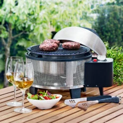 Cobb Grill PREMIER Gas Deluxe - Tischgrill / Campingrill Inkl. Griddle-Grillplatte 9 Cobb Grill PREMIER Gas Deluxe - Tischgrill / Campingrill Inkl. Griddle-Grillplatte -Angebote Grillgarten Store Cobb Gasgrill Premier Gas Lifestyle