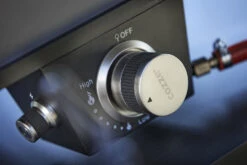 COZZE Pizzaofen Gas 34 Cm (13") Mit Thermometer - Inkl. Pizzastein -Angebote Grillgarten Store Cozze Gas Pizzaofen Temperaturregelung 1