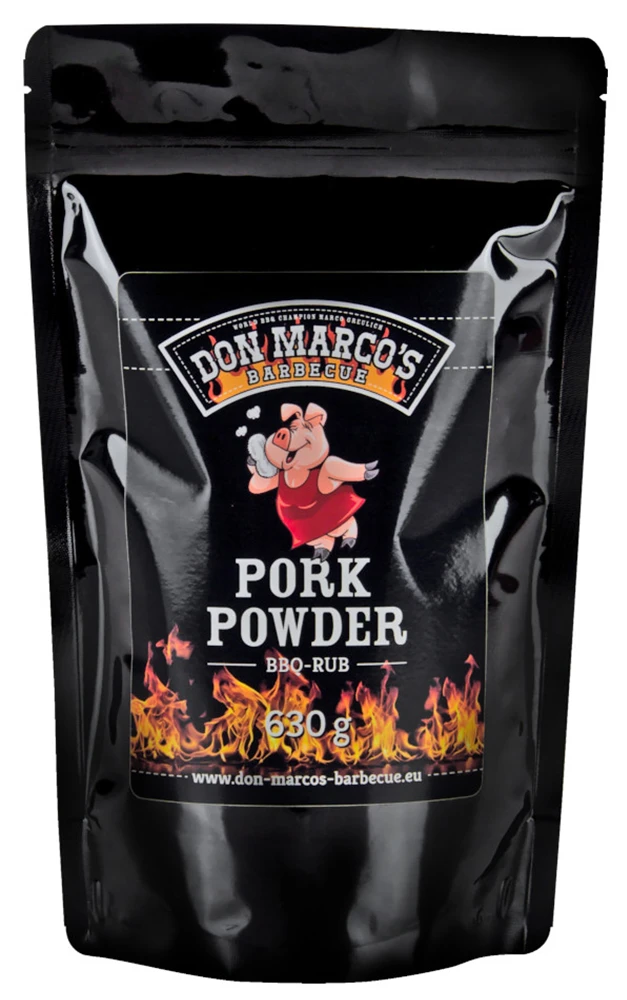Don Marco`s Dry Rub Pork Powder 630g Beutel 1 Don Marco`s Dry Rub Pork Powder 630g Beutel