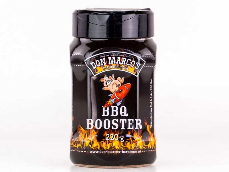 Don Marcos BBQ Booster BBQ Rub 220g Dose 1 Don Marcos BBQ Booster BBQ Rub 220g Dose