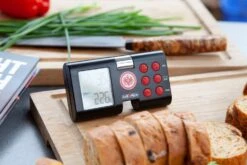 Grillfürst Funk-Thermometer / Grillthermometer / Grillgut Thermometer - Eintracht Frankfurt Edition -Angebote Grillgarten Store Eintrach Funkthermometer