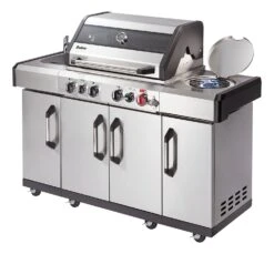 Enders Gasgrill Kansas II Pro 4 SIK Profi Turbo -Angebote Grillgarten Store Enders Gasgrill Kansas II Pro 4 SIK Profi Turbo Seitenkocher