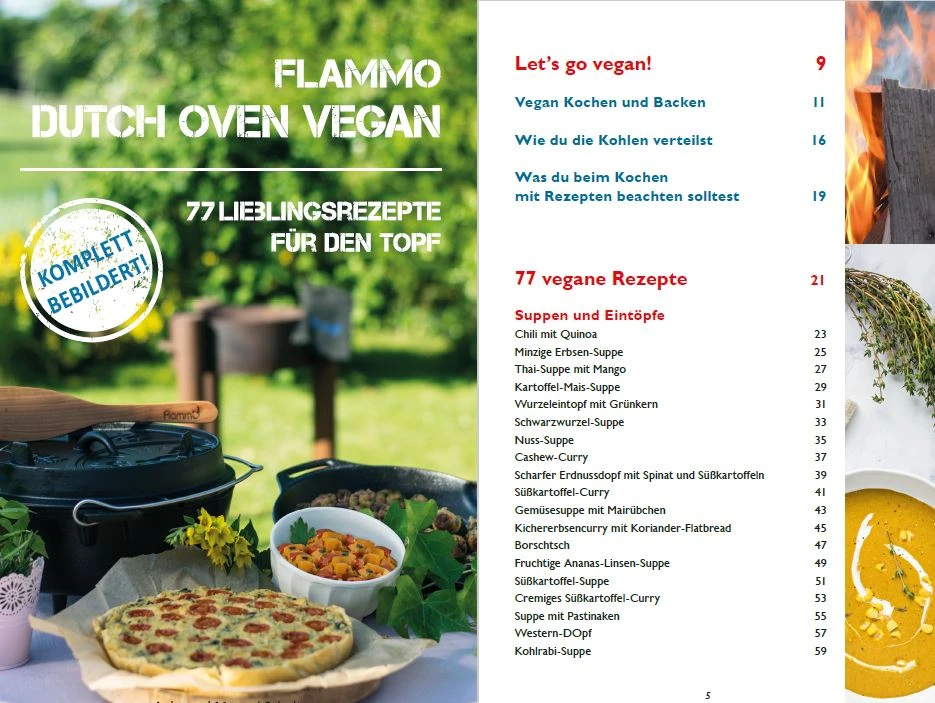 Dutch Oven Vegan - 77 Lieblingsrezepte Für Den Gusseisen Topf 1 Dutch Oven Vegan - 77 Lieblingsrezepte Für Den Gusseisen Topf