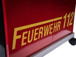 Grillfürst G510G 5-Brenner Gasgrill Mit Hochtemperaturbrenner Und Gusseisen Rosten - Feuerwehr Edition -Angebote Grillgarten Store G510G FW Feuerwehrgrill Foto freigestellt 30