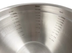 Grillfürst BBQ 3er Edelstahlschüssel Set Mit Glasdeckel -Angebote Grillgarten Store Grillfuerst BBQ Schuessel Messskala