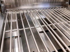 Grillfürst G201E 2-Brenner Gasgrill Portabel V2 - Campinggrill / Balkongrill 50mbar -Angebote Grillgarten Store Grillfuerst Campinggrill geteilter Grillrost