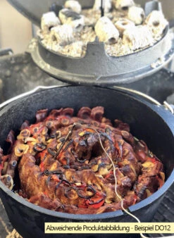 Grillfürst Dutch Oven BBQ Edition DO28 - XXL Dutch Oven -Angebote Grillgarten Store Grillfuerst Dutch Oven DO28 BBQ Edition Ribs