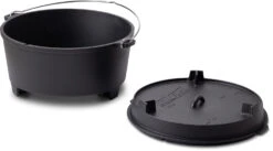 Grillfürst Dutch Oven BBQ Edition DO28 - XXL Dutch Oven -Angebote Grillgarten Store Grillfuerst Dutch Oven DO28 Deckel Fuesse