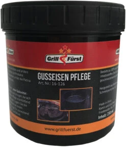 Grillfürst Dutch Oven Set BBQ Edition DO2 - X-DEAL Inkl. Tragetasche / Aufbewahrungstasche, Gusseisen Pflege Und Deckelheber -Angebote Grillgarten Store Grillfuerst Dutch Oven Gusseisen Pflegepaste 4