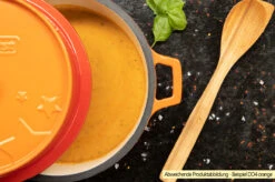 Grillfürst Emaillierter Dutch Oven Ohne Füsse DO4 - Lila 9 Grillfürst Emaillierter Dutch Oven Ohne Füsse DO4 - Lila -Angebote Grillgarten Store Grillfuerst Dutch Oven emailliert Beispiel DO4 orange Suppe