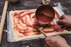 Grillfürst Pizzastein Eckig 40 X 30 Cm Mit Pizzablech -Angebote Grillgarten Store Grillfuerst Edelstahl Pizzablech