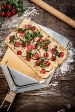 Grillfürst Pizzaheber / Pizzaschieber Edelstahl Klappbar -Angebote Grillgarten Store Grillfuerst Edelstahl Pizzaschaufel