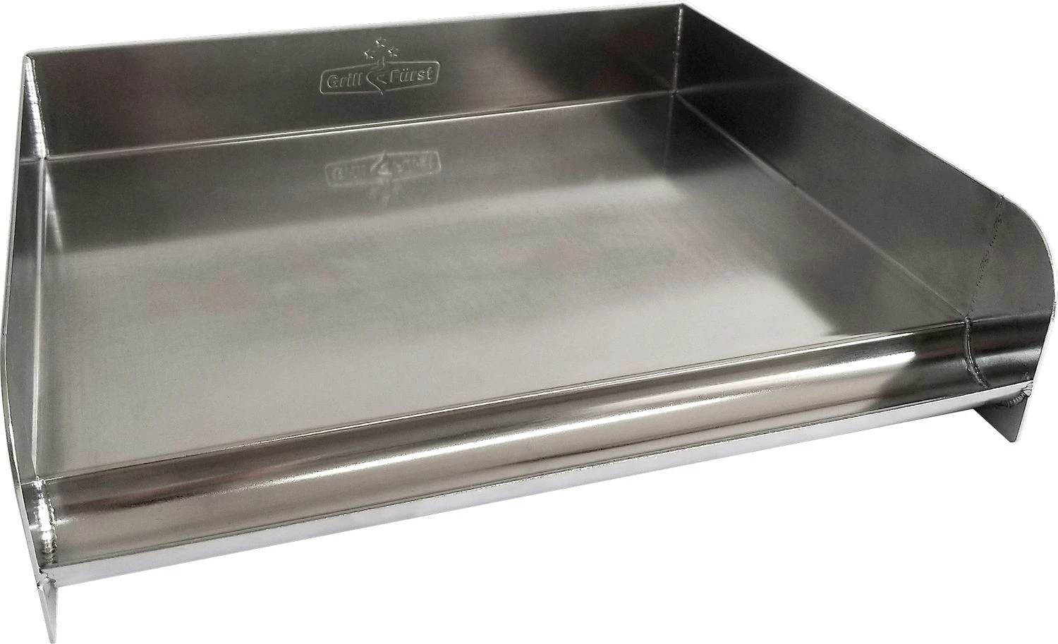 Grillfürst Edelstahl Plancha / Grillplatte / Teppanyaki Pfanne - 32 X 28 Cm 1 Grillfürst Edelstahl Plancha / Grillplatte / Teppanyaki Pfanne - 32 X 28 Cm