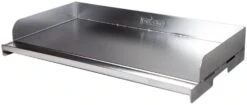 Grillfürst XL Edelstahl Plancha / Grillplatte / Teppanyaki Pfanne - 50 X 28 Cm