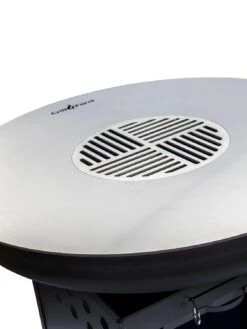 Grillfürst Feuerplatte - Feuerstelle Mit 6 Mm Edelstahl Grillplatte Mit Grillrost -Angebote Grillgarten Store Grillfuerst Feuerplatte Edelstahl Plancha