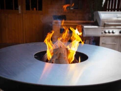 Grillfürst Feuerplatte - Feuerstelle Mit 6 Mm Edelstahl Grillplatte Mit Grillrost -Angebote Grillgarten Store Grillfuerst Feuerplattengrill