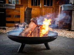 Grillfürst Feuerschale 80 Cm Aus Stahl -Angebote Grillgarten Store Grillfuerst Feuerschale 80 cm in use