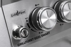 Grillfürst G521E Smart Grill - Mit Automatischer Temperatursteuerung, Hochtemperaturbrenner, Heckbrenner Und Edelstahl Rosten -Angebote Grillgarten Store Grillfuerst G521E Smart Grill Bedienblende