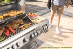 Grillfürst G521G Smart Grill - Mit Automatischer Temperatursteuerung, Hochtemperaturbrenner, Heckbrenner Und Gusseisen Rosten -Angebote Grillgarten Store Grillfuerst G521G Smart Grill Temperaturfuehler