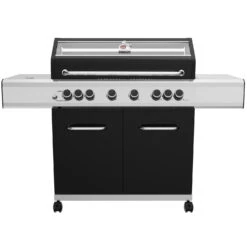 Grillfürst G620G 6-Brenner Gasgrill - 1. FC Köln Edition - Gusseisenroste