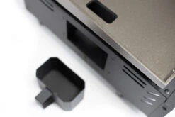 Grillfürst Plancha Grill - 2 Brenner Mit Insgesamt 7 KW Und Edelstahl Plancha - Inkl. 2 Stk. Plancha Spatel Und Grillzange -Angebote Grillgarten Store Grillfuerst Gas Planchagrill schwarz Fettschale