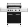 Grillfürst G410G 4-Brenner Gasgrill Mit Hochtemperaturbrenner Und Gusseisen Rosten - X-DEAL Inkl. Zubehörpaket